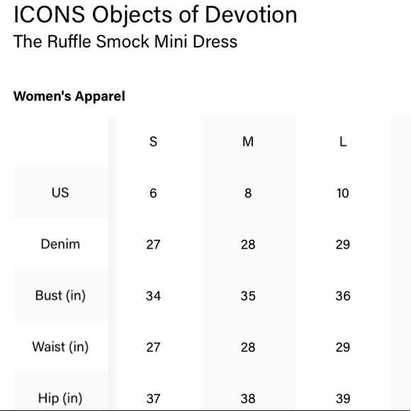 The Ruffle Smock Mini Dress
ICONS Objects of Devotion - Picture 6 of 9